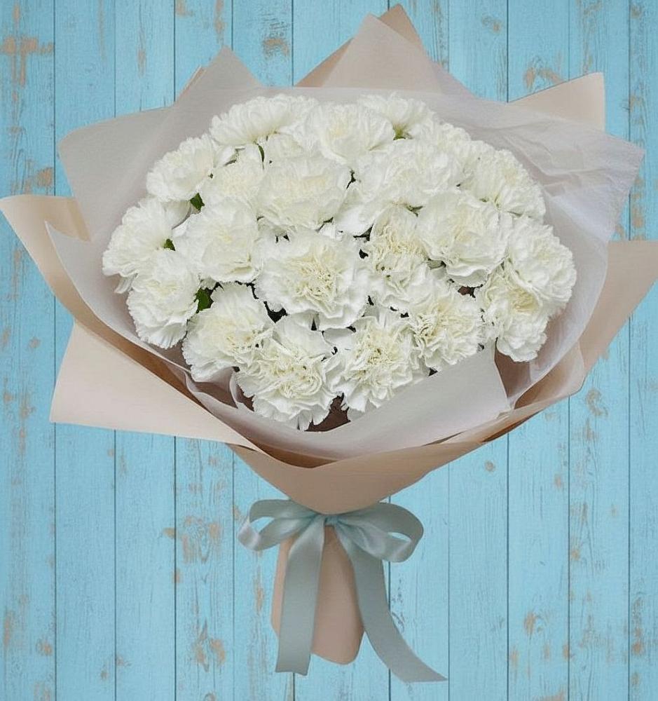 Букет цветов из: Гвоздики в Карабаше