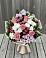 Букет цветов из: Альстромерии, Гвоздики, Розы и Хризантемы в Карабаше