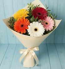 Букет цветов из:  Герберы в Карабаше
