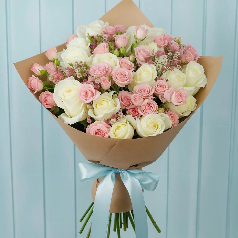 Букет цветов из: Розы в Карабаше