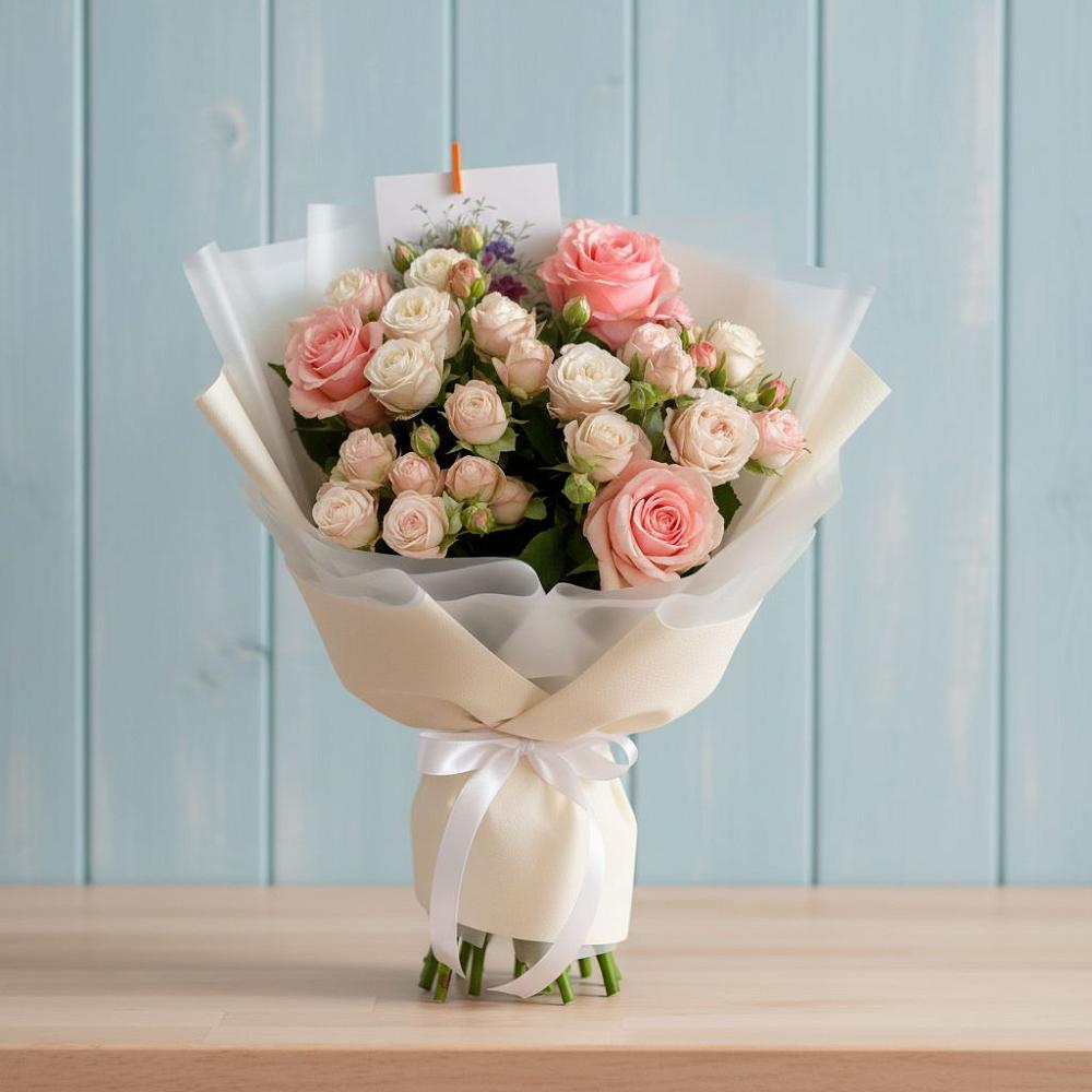 Букет цветов из: Розы в Карабаше