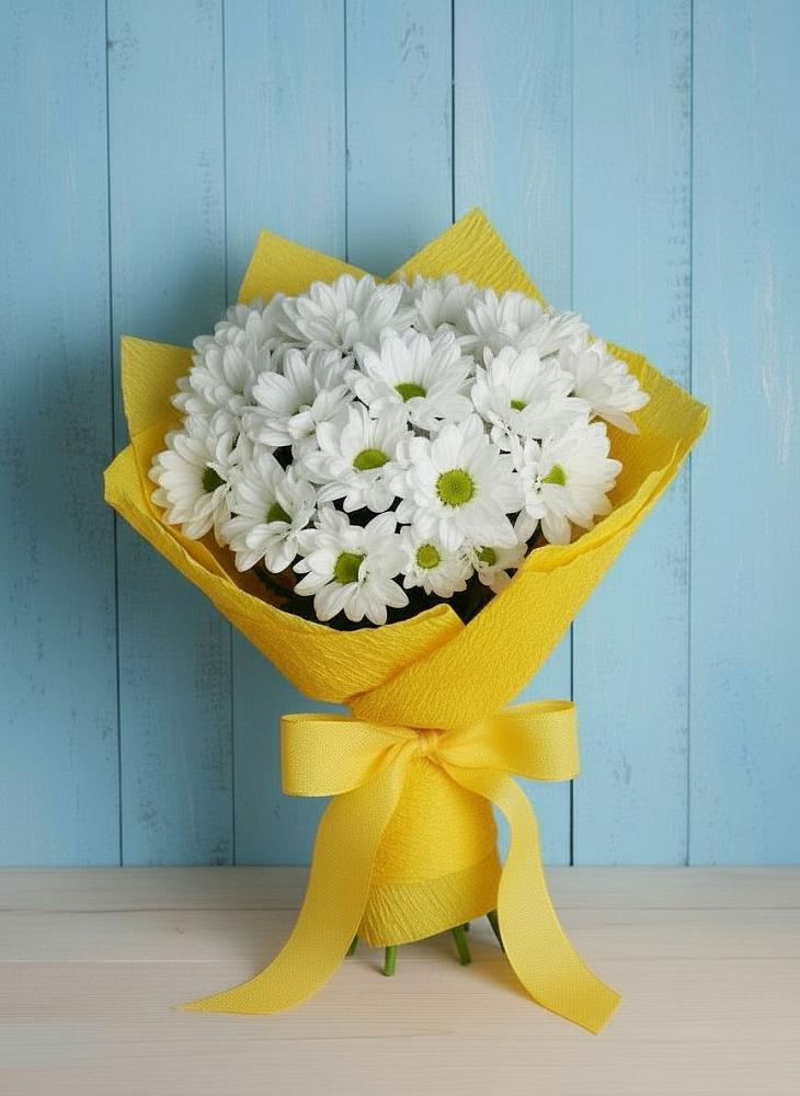 Букет цветов из: Хризантемы в Карабаше
