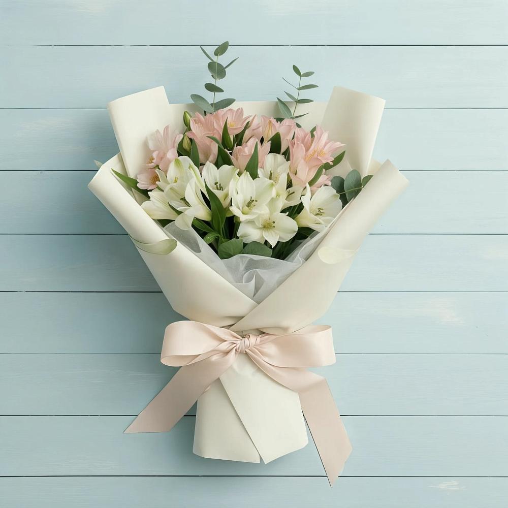 Букет цветов из: Альстромерии в Карабаше