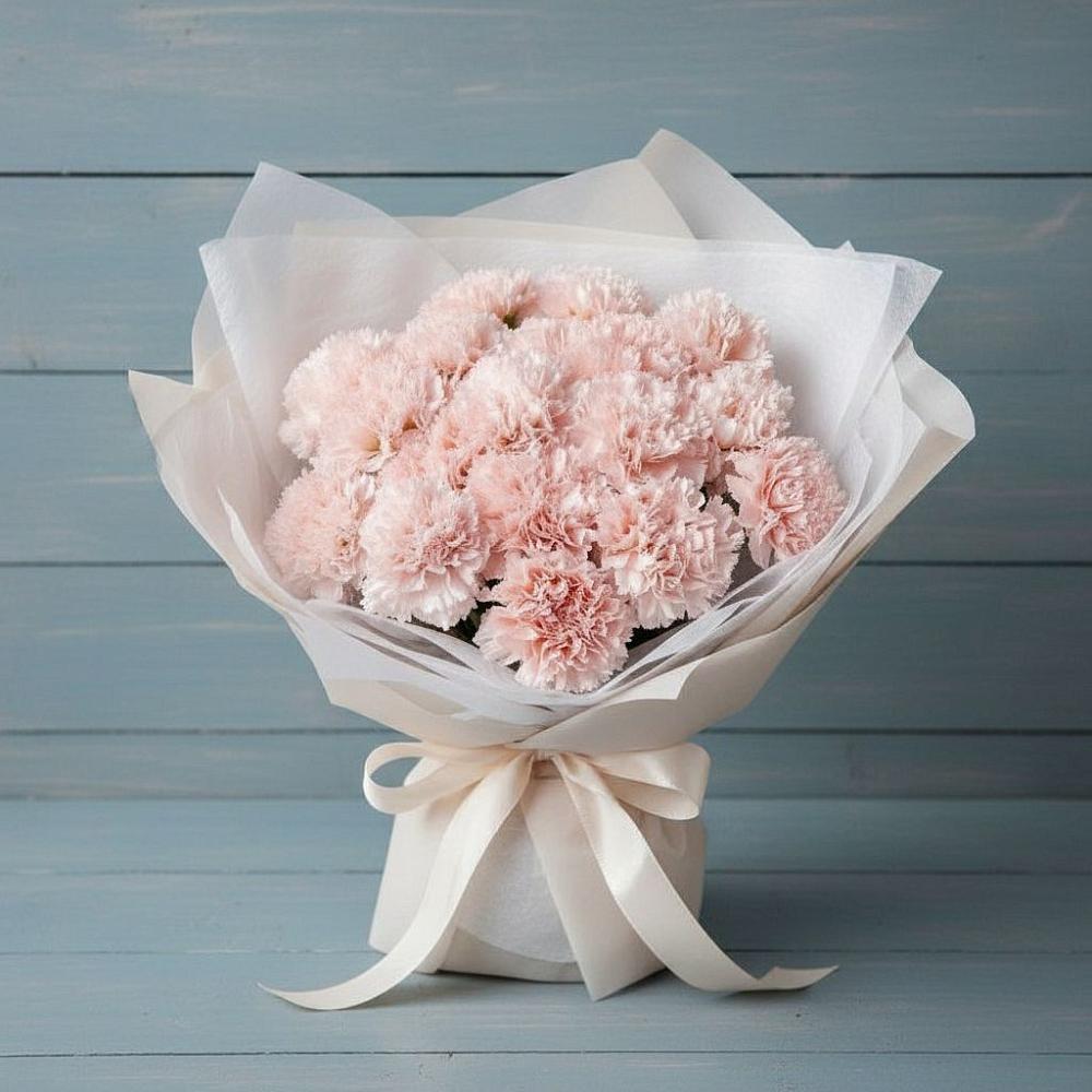 Букет цветов из: Гвоздики в Карабаше